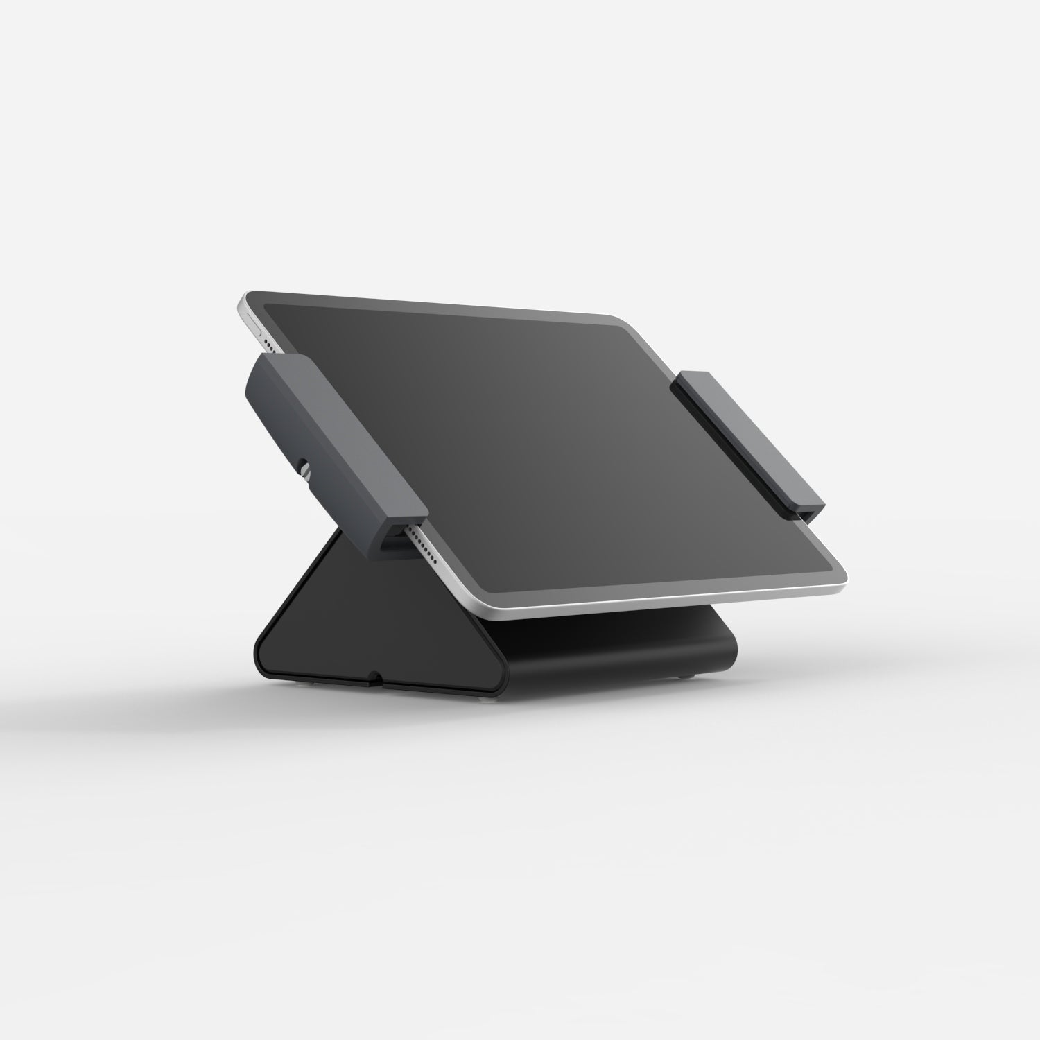 Bouncepad Clip Flip Tablet Stand in black