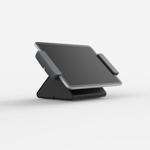 Bouncepad Clip Flip Tablet Stand in black