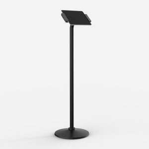 Bouncepad Clip Floorstanding Tablet Floor Stand in black