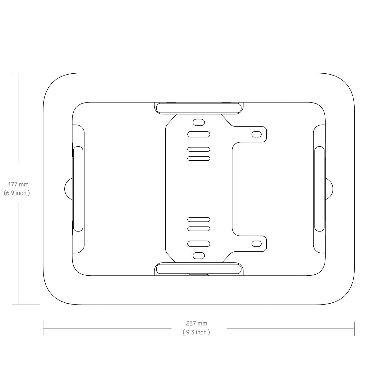 Wall Mount MX for iPad Mini