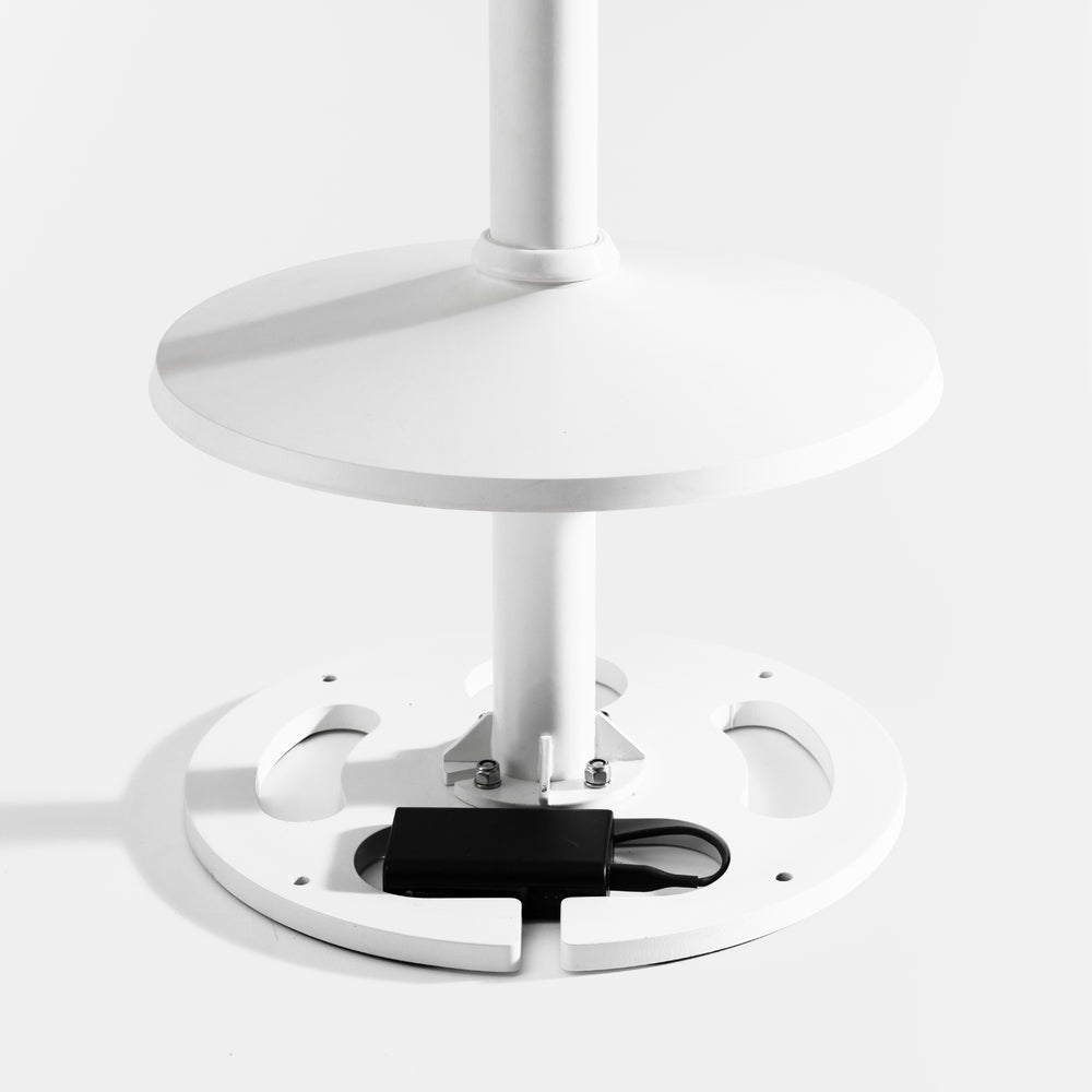 Bouncepad Original Elevate Tablet Floor Stand in white