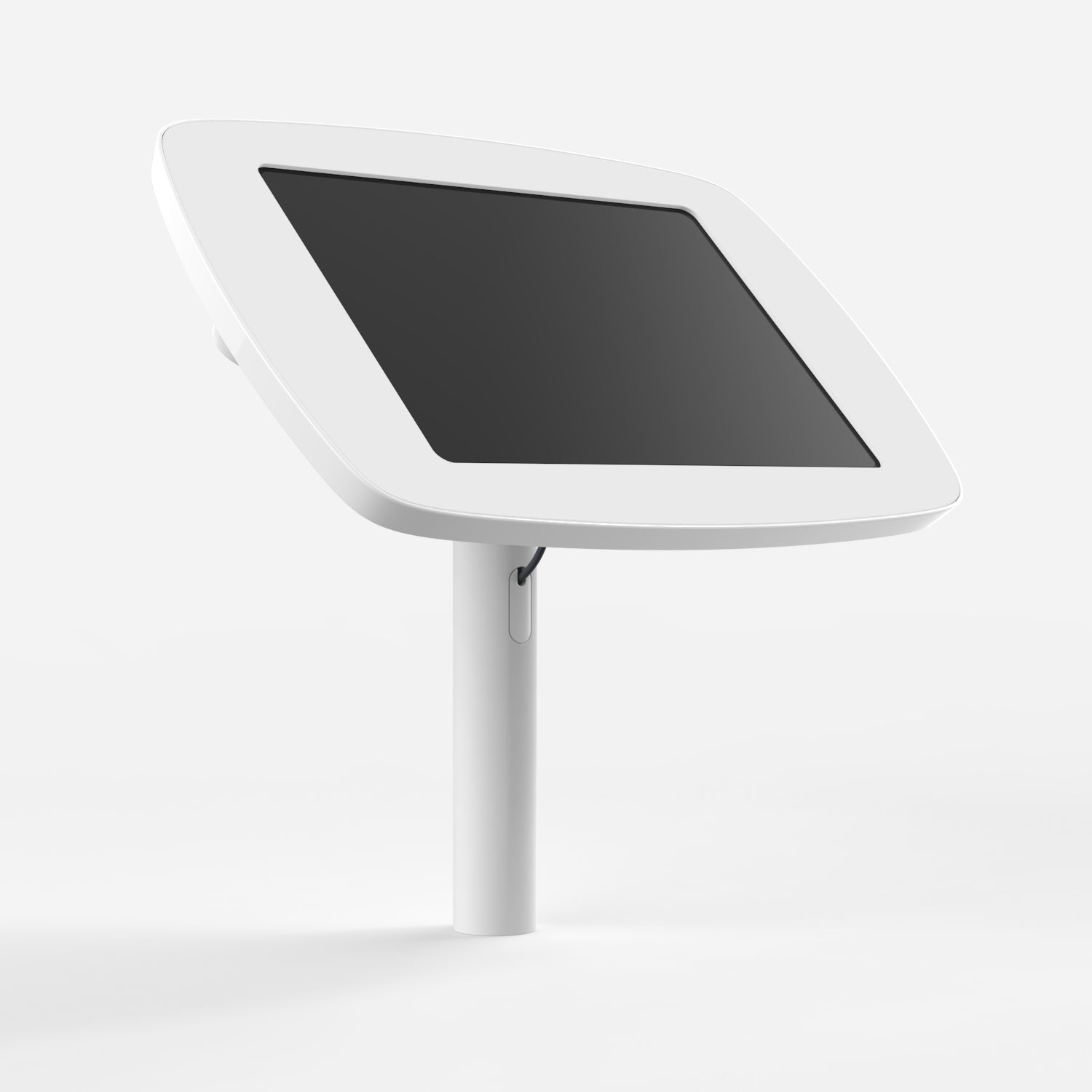 Bouncepad Original Twist Tablet Desk Mount in white