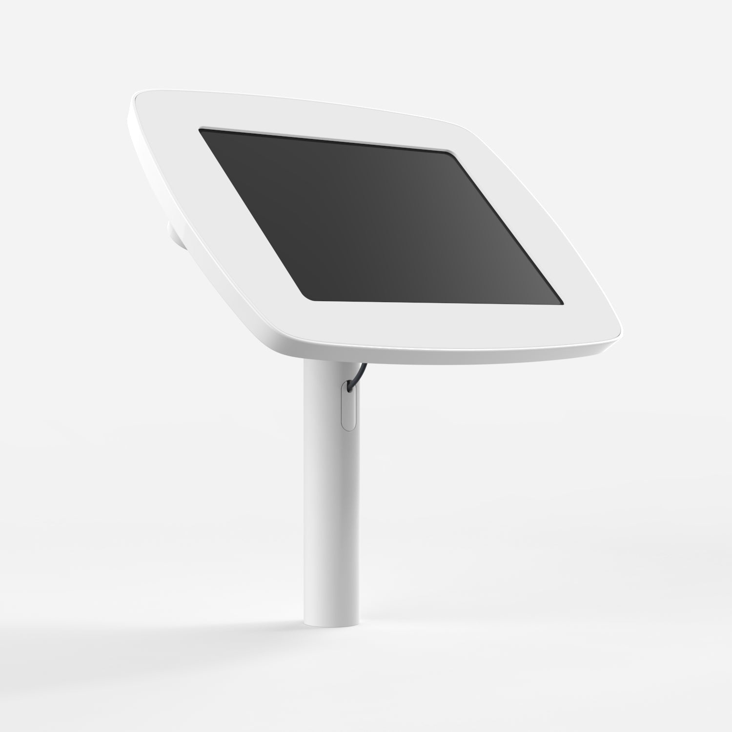 Bouncepad Original Twist Tablet Desk Mount in white