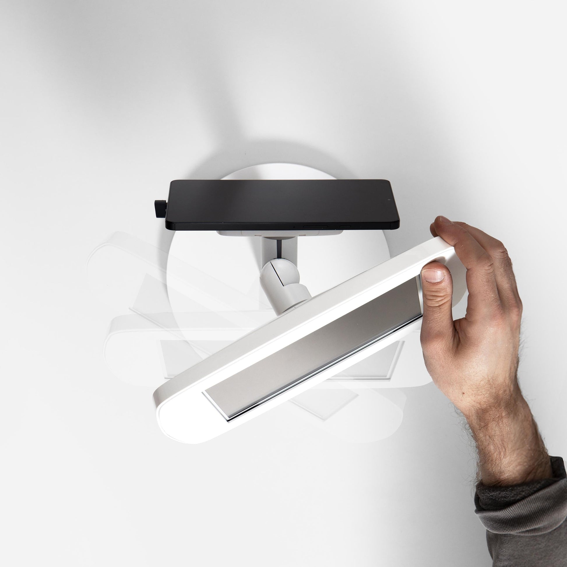 Bouncepad Original Counter Twin Tablet Stand rotation feature