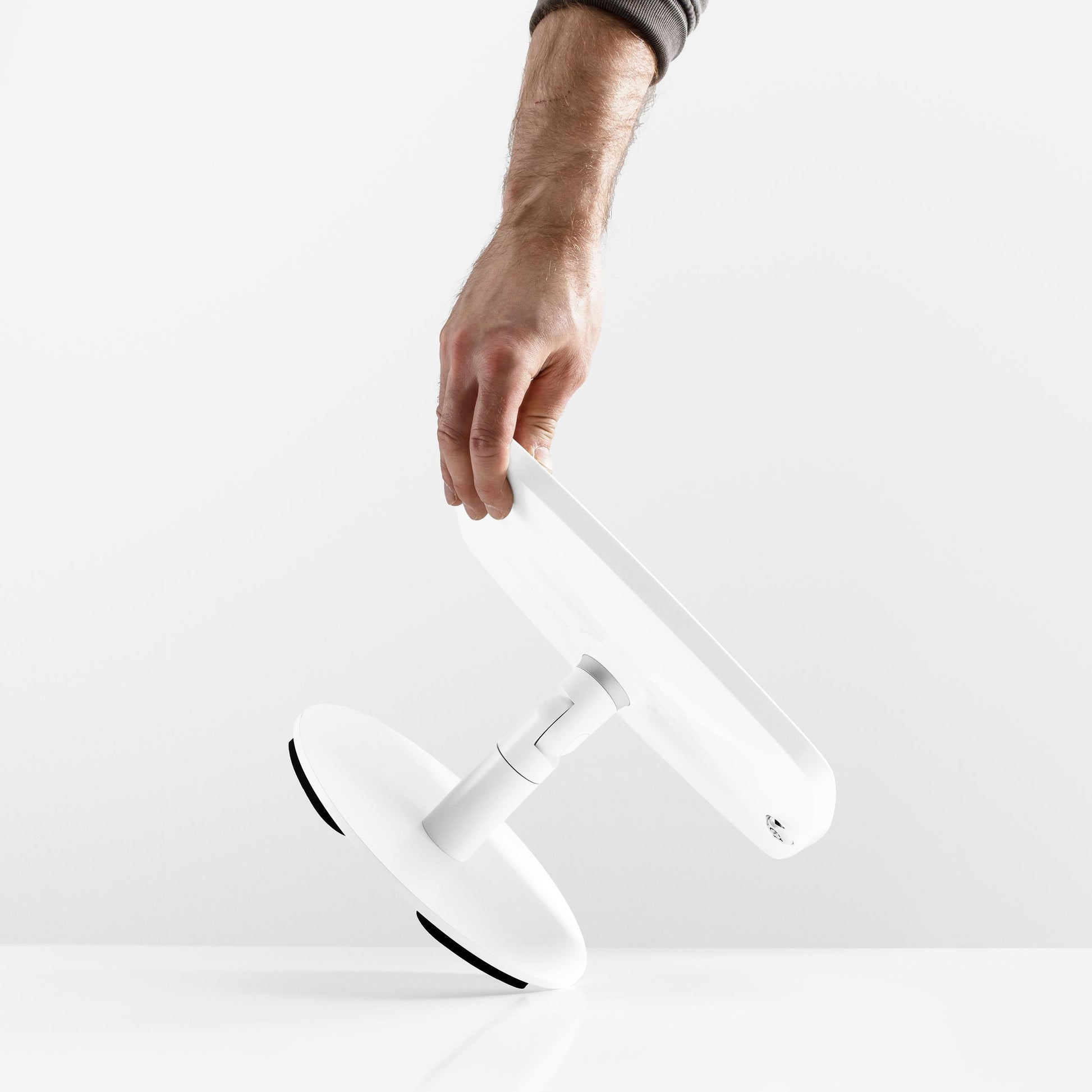 Bouncepad Original Counter Twist-Mini Tablet Stand in white