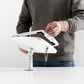 Bouncepad Original Twist-Mini Tablet Desk Mount in white
