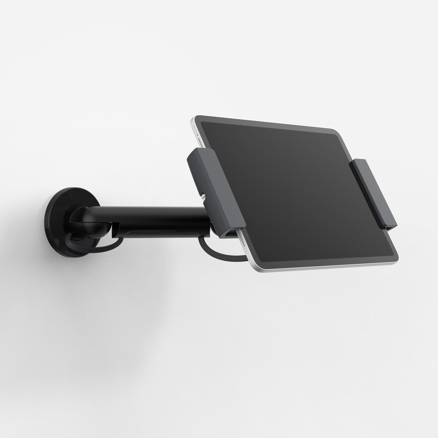 Bouncepad Clip Reach Tablet Wall Mount in black