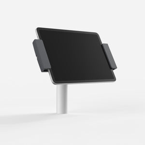 Bouncepad Clip Static 60 Tablet Desk Mount in white
