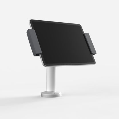 Bouncepad Clip Swivel 60 Tablet Desk Mount in white