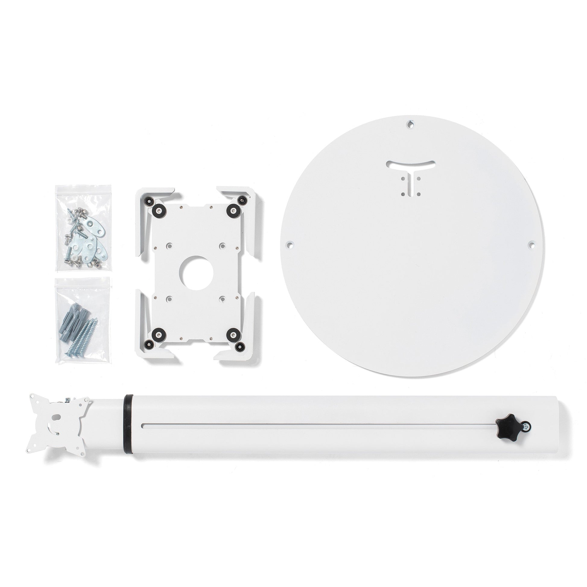 Tabdoq Lite Adjustable Tablet Floor Stand Tablet universal in white
