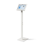 Tabdoq Tablet Floor Stand Compatible with Samsung Tablets for Samsung Galaxy TAB A9 and TAB A11, in white, front view