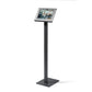 Tabdoq Tablet Floor Stand Compatible with Apple iPads for iPad 10th generation 10.9-inch and iPad 11th generation A16 11-inch, in black, front view
