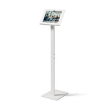 Tabdoq Tablet Floor Stand Compatible with Apple iPads for iPad 10th generation 10.9-inch and iPad 11th generation A16 11-inch, in white, front view