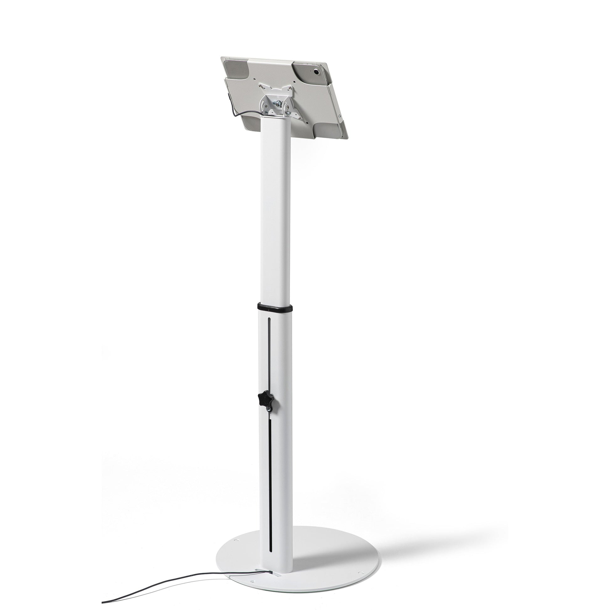 Tabdoq Lite Tablet Floor Stand Compatible with Samsung Tablets for iPad 10th generation 10.9-inch and iPad 11th generation A16 11-inch, in white