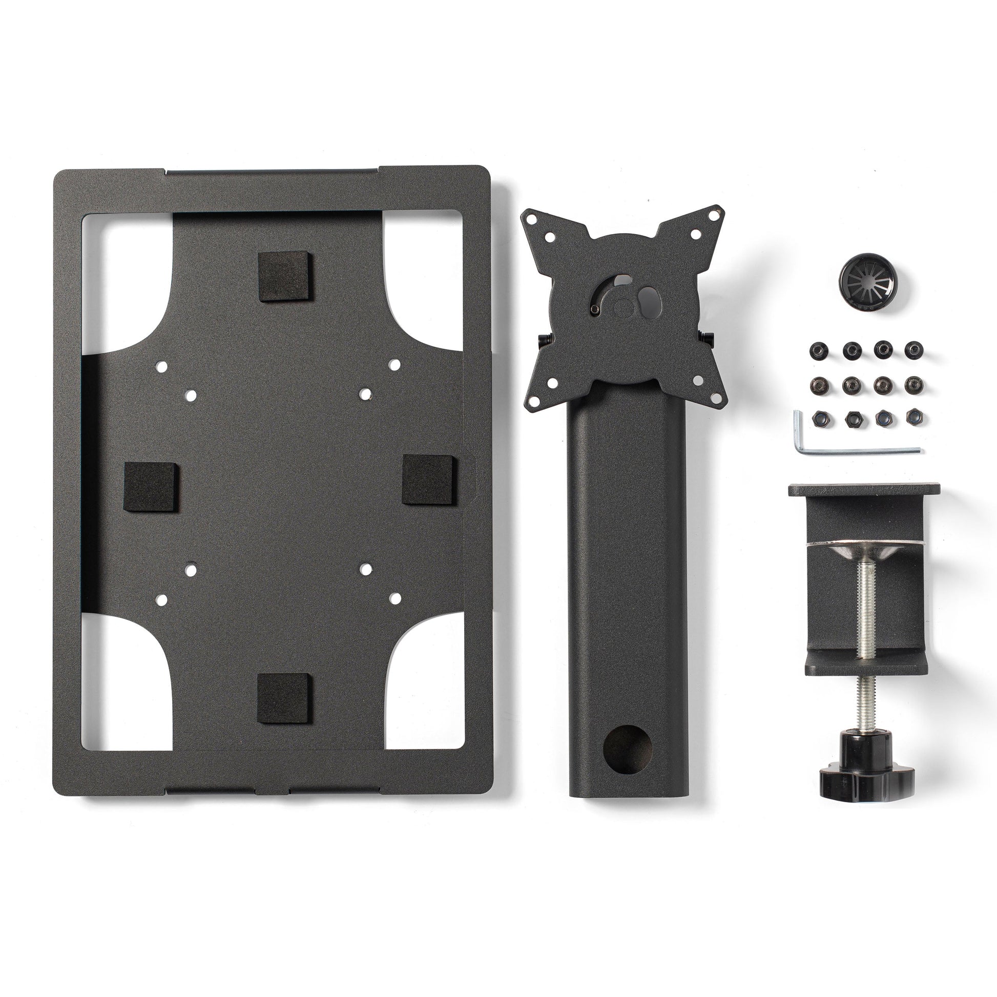 Tabdoq Lite Tablet Clamp Mount Compatible with Samsung Tablets for iPad 10th generation 10.9-inch and iPad 11th generation A16 11-inch, in black