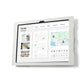 Tabdoq Lite Tablet Wall Mount Compatible with Apple iPads for iPad 10th generation 10.9-inch and iPad 11th generation A16 11-inch, in white, front view