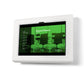 Tabdoq Tablet Wall Mount Compatible with Samsung Tablets for Samsung Galaxy TAB A9 and TAB A11, in white, front view