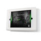 Tabdoq Tablet Wall Mount Compatible with Apple iPads for iPad 10.2-inch, in white, front view