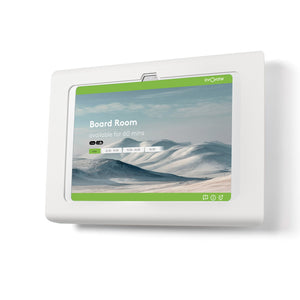 Tabdoq Tablet Wall Mount Compatible with Apple iPads for iPad 10th generation 10.9-inch and iPad 11th generation A16 11-inch, in white, front view