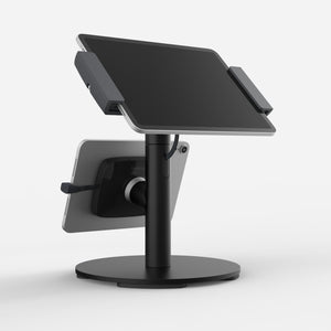 Bouncepad Clip Counter Twin Tablet Stand in black