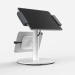 Bouncepad Clip Counter Twin Tablet Stand in white