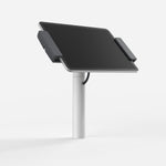 Bouncepad Clip Twist Tablet Desk Mount in white