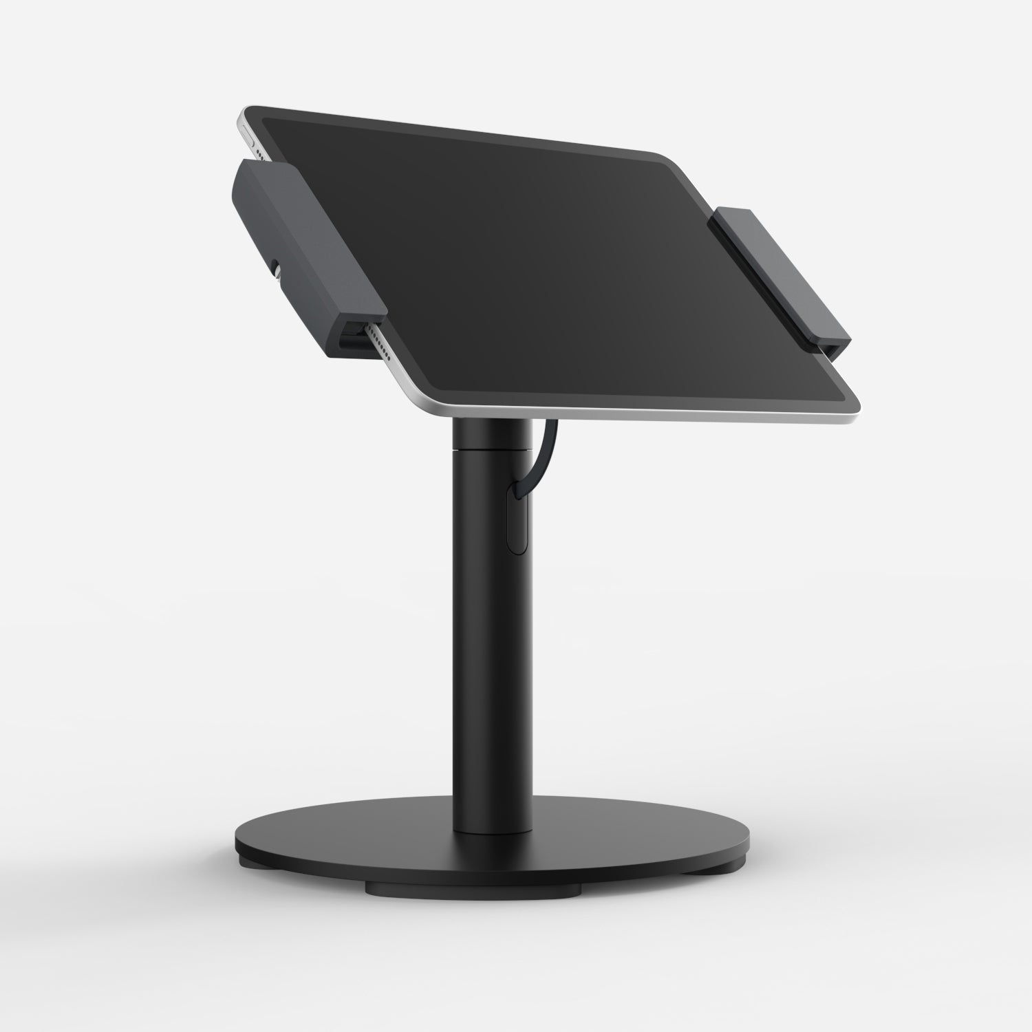 Bouncepad Clip Counter Twist Tablet Stand in black