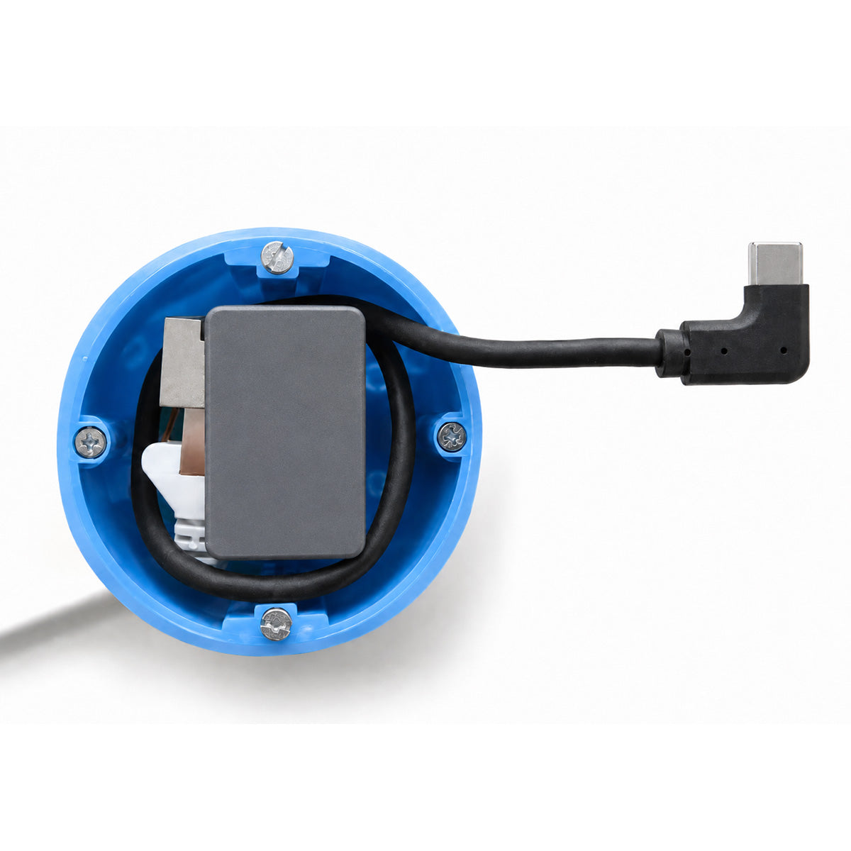 In-Wall POE+ to USB-C Power + Data adapter 25 Watt