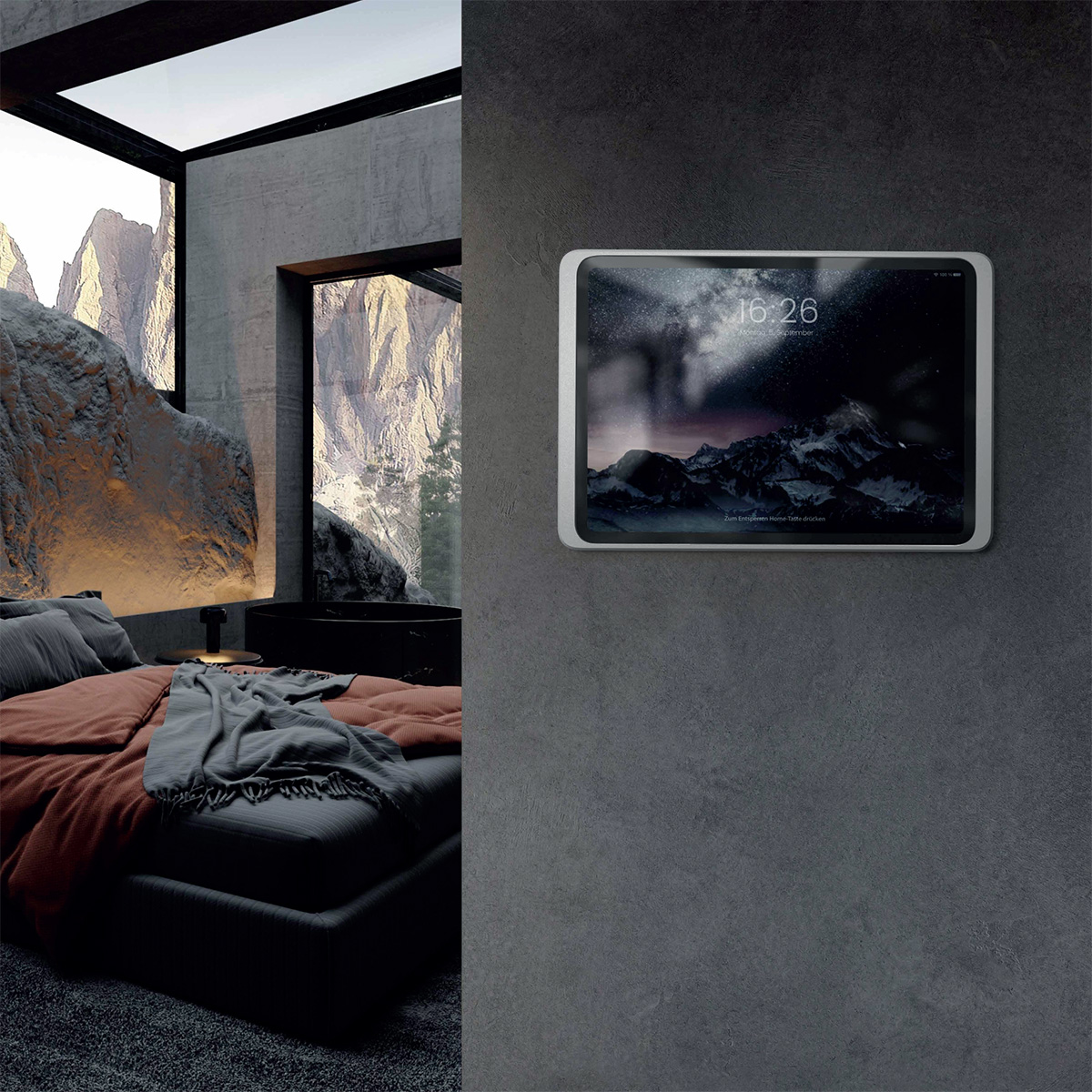 Wall mount for iPad Air 13-inch (2024) | Displine Dame Wall 2.0