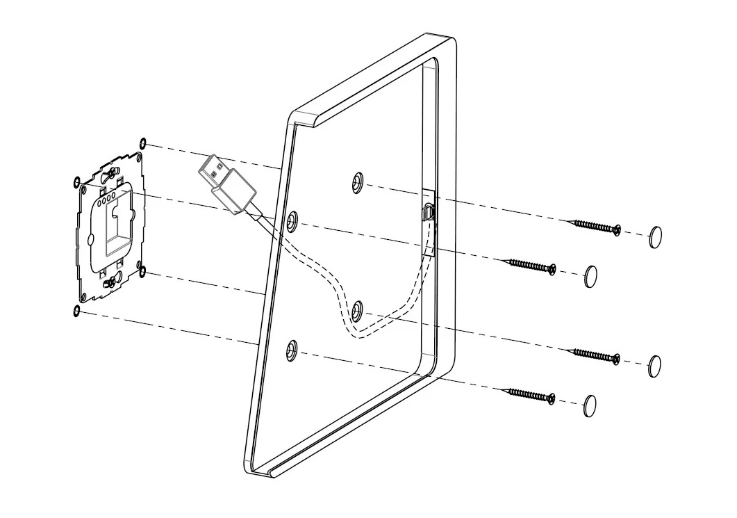 Wall mount for iPad 10.2-inch | Companion Wall Home