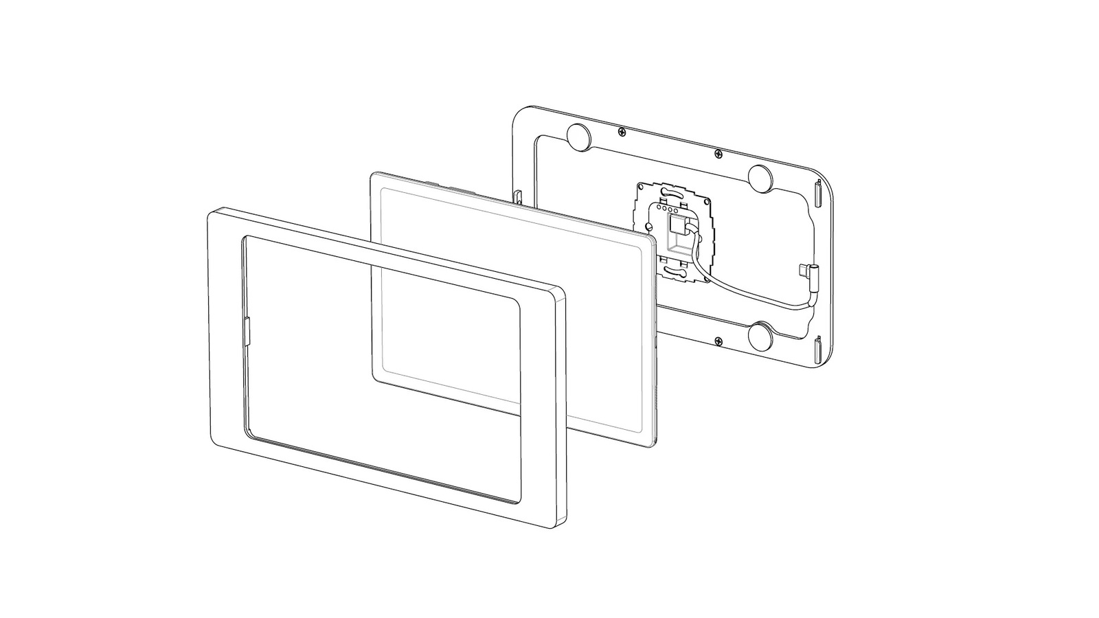 Displine Companion Wall Mount for Samsung Galaxy TAB A8