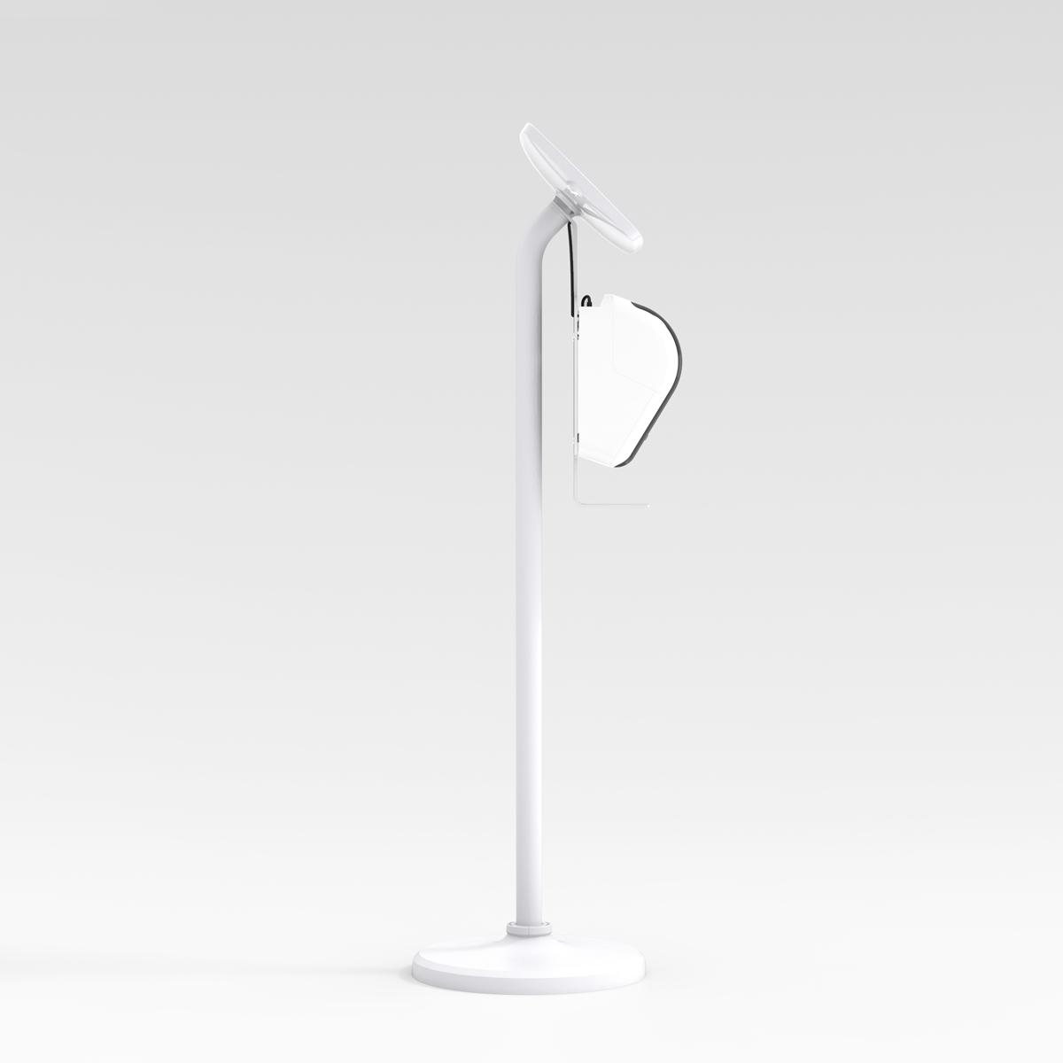 Bouncepad Floorstanding | tablet/iPad stand  with Brother Printer Mount