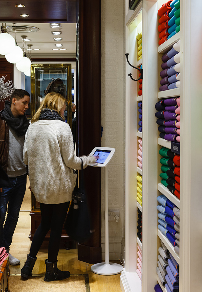 Bouncepad Floorstanding tablet and iPad floor stand