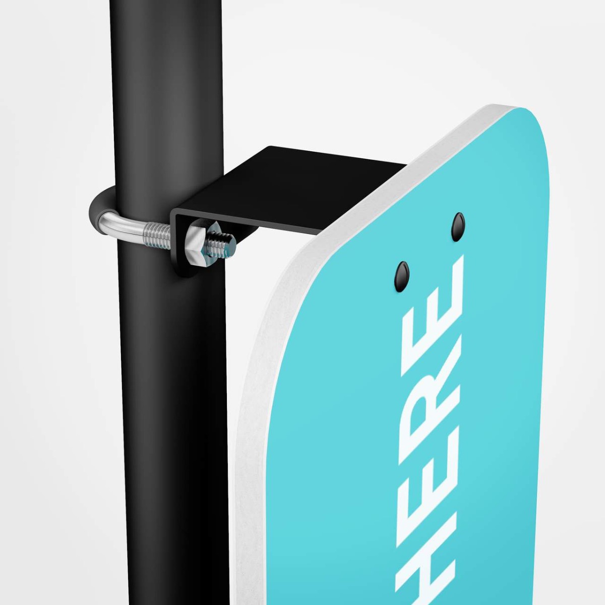 Bouncepad Front Branding Board