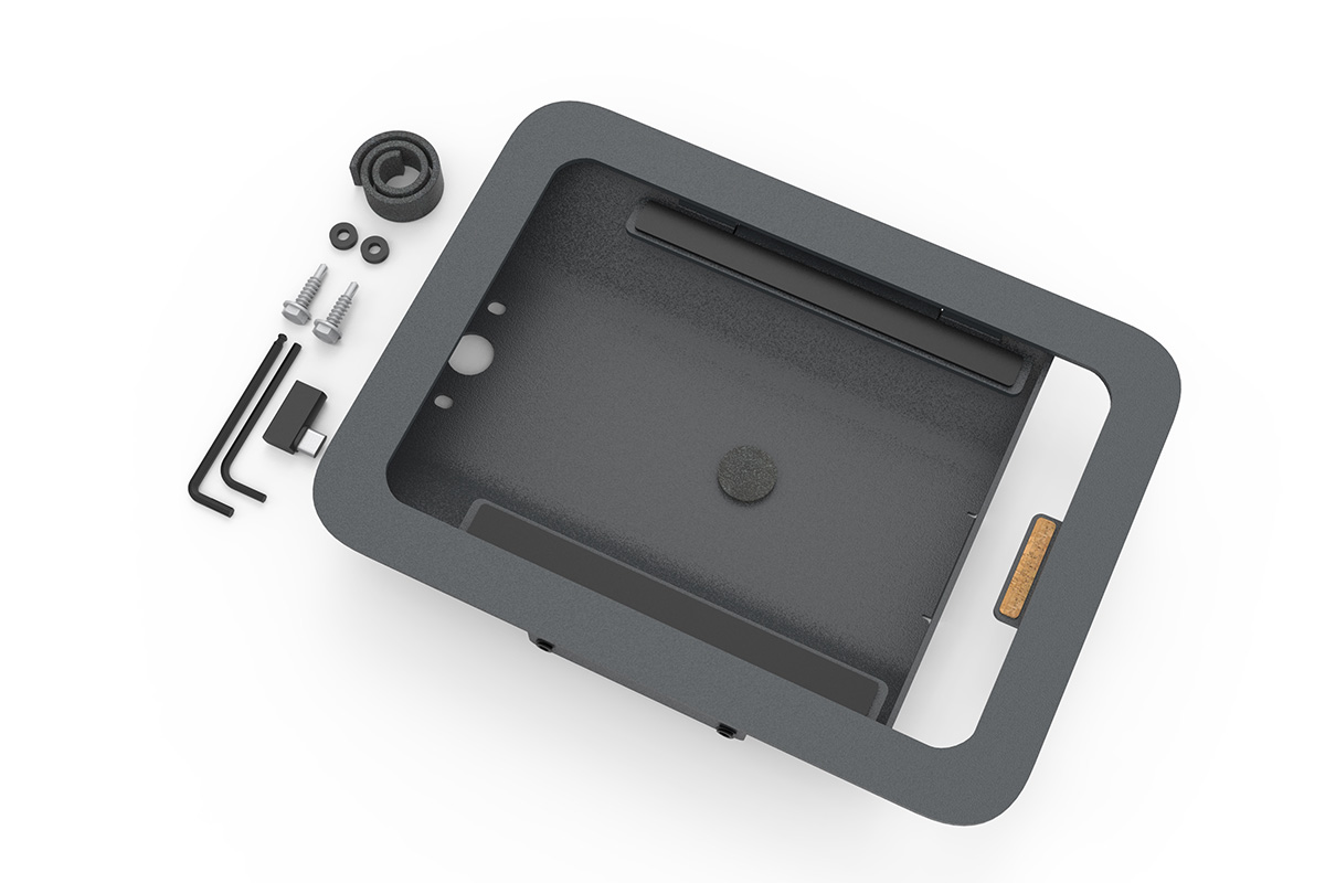 Heckler Room Scheduler Mount: Front Mount for iPad mini 6