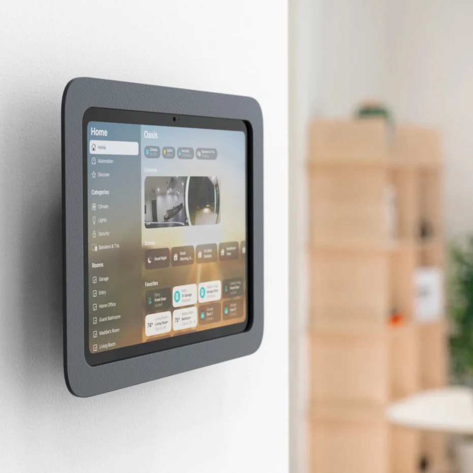 H756 BG black zwart OnWall iPad 10 wall mount muurhouder Heckler Design