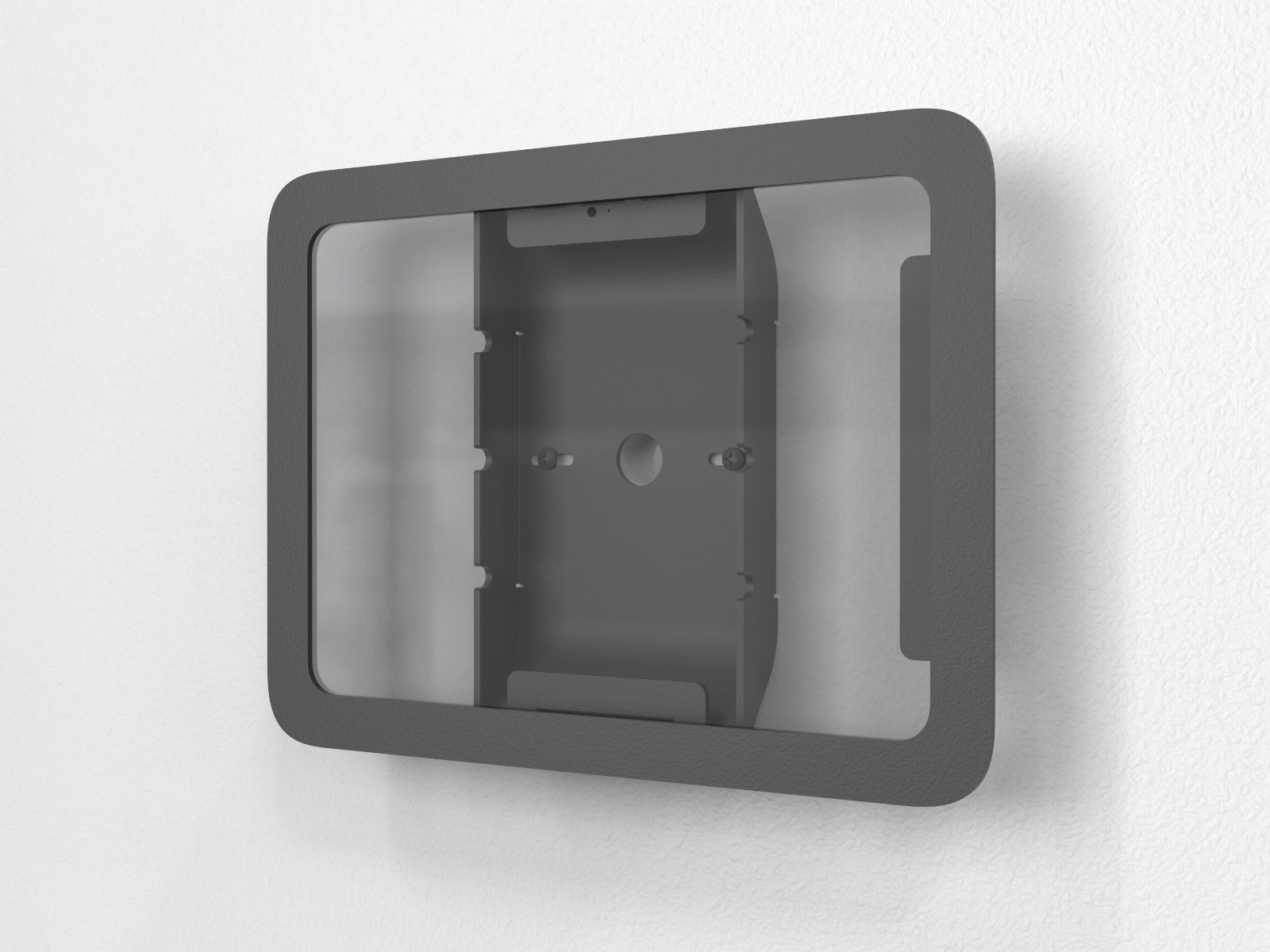 H756 BG black zwart OnWall iPad 10 wall mount muurhouder Heckler Design