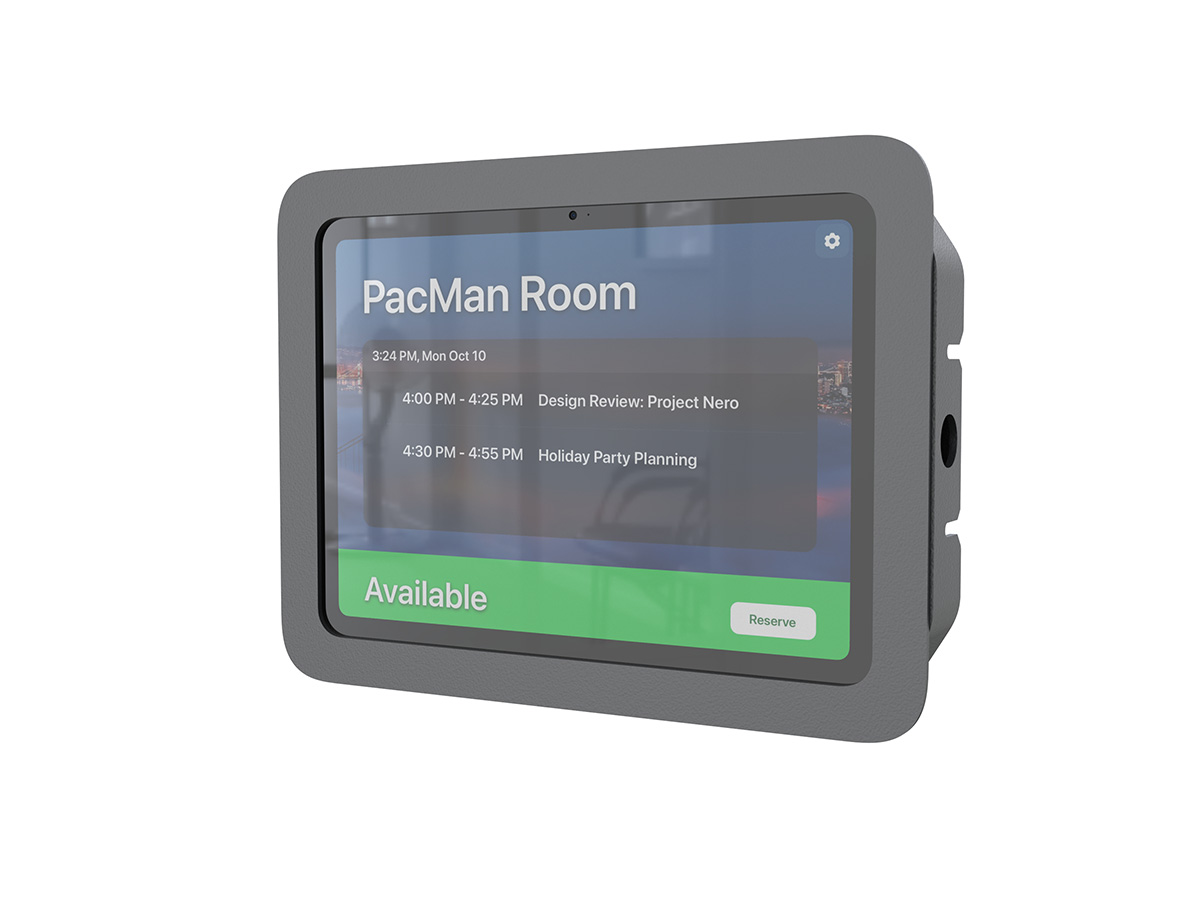 Heckler Room Scheduler Mount: Side Mount for iPad 10