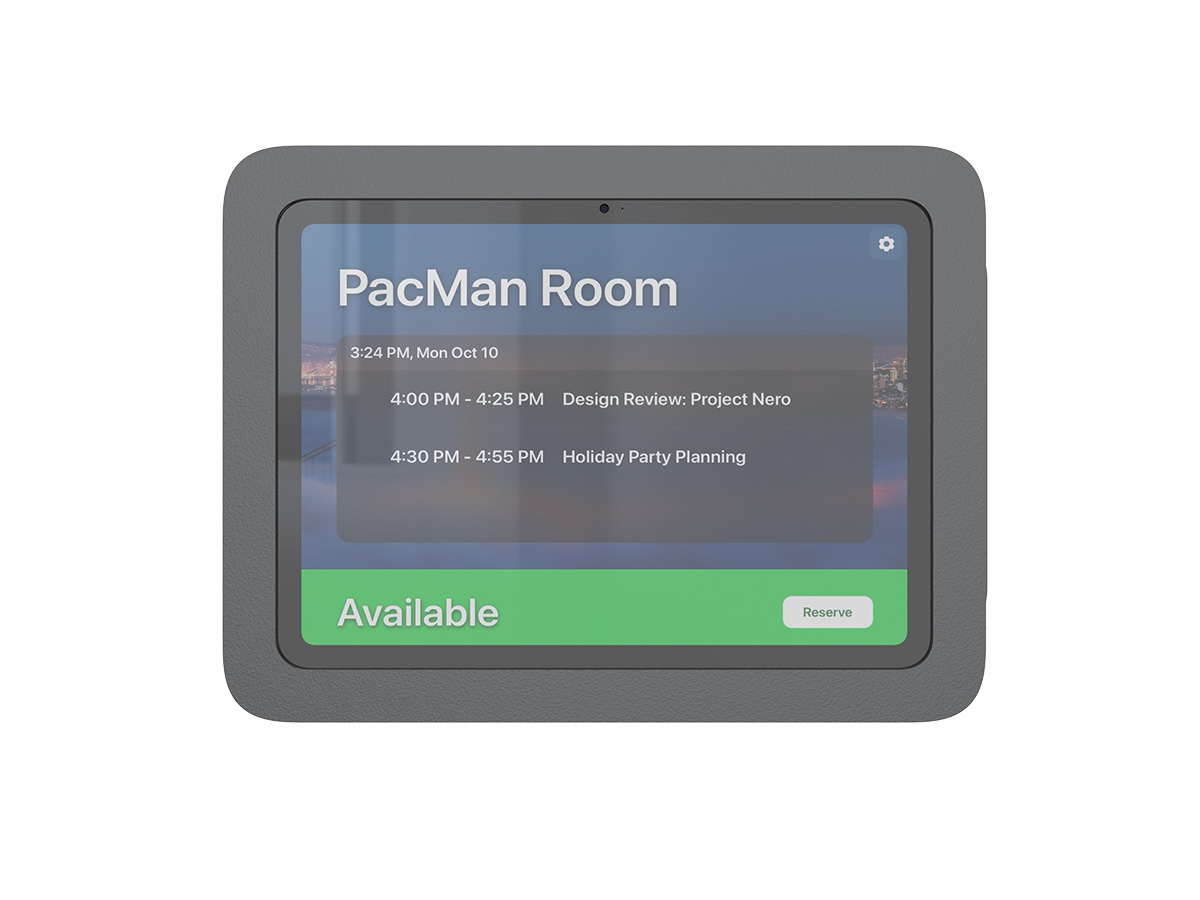 Heckler Room Scheduler Mount: Side Mount for iPad 10