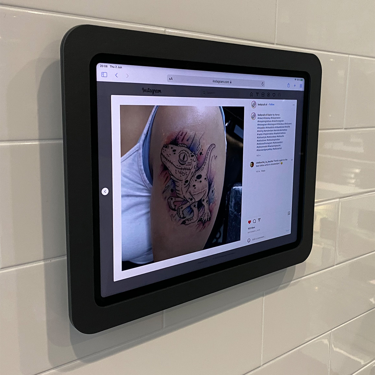 Wallmount MX wall mount for iPad 11 A16 (2025)