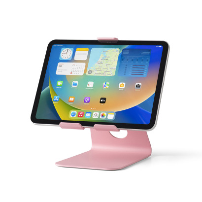 Tabdoq universele tablet desktop standaard -roze