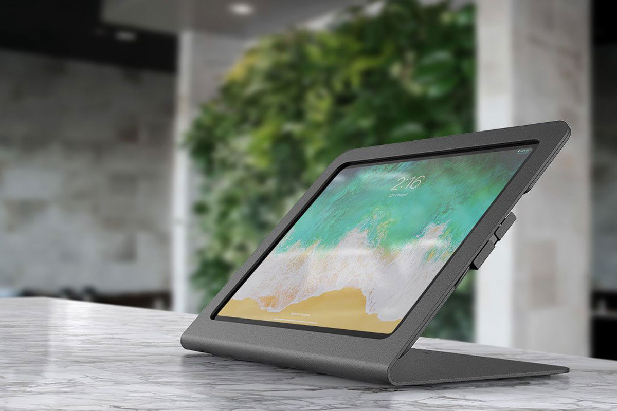 WindFall stand voor iPad Pro 12.9-inch 3e generatie (2018) zwart-grijs (OPRUIMING)